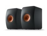 Altavoces de estantería KEF LS50 Meta en negro mate, se venden en pares.