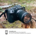 Solo el cuerpo de la cámara sin espejo Canon EOS R6 Mark II, color negro. - Imagen 3
