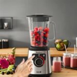 Batidora Moulinex PerfectMix+ LM871D10 de 1200 W, color negro y metal. - Imagen 4
