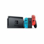 Consola Nintendo Switch con un par de mandos inalámbricos Joy-Con en rojo y azul - Imagen 7