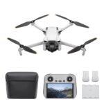 DJI Mini 3 Fly More Combo Drone con control remoto inteligente - Gris